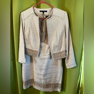 White House Black Market Dress with Blazer